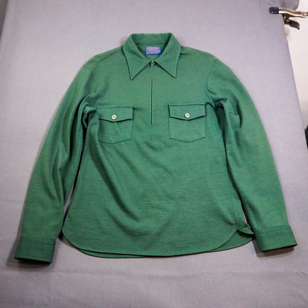 Pendleton Green Button-Up Shirt - image 3